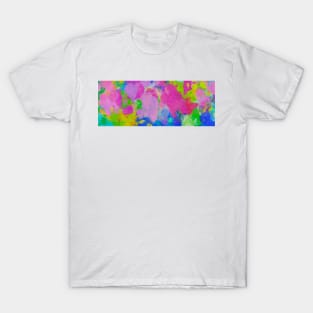 Colorful Abstract Watercolor Painting T-Shirt